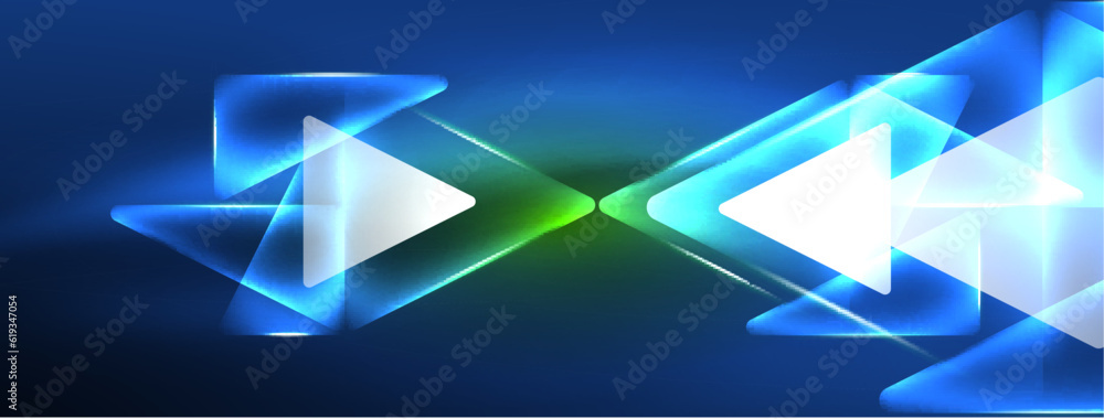 Vibrant Geometric Neon Shiny Line Background. A Bold and Stunning Display of Shapes, Lines, Colors, and Glow, Perfect for Futuristic Modern Designs, Hi-tech Presentations, Technology Web Pages Vibrant Geometric Neon Shiny Line Background. A Bold and Stunning Display of Shapes, Lines, Colors, and Glow, Perfect for Futuristic Modern Designs, Hi-tech Presentations, Technology Web Pages