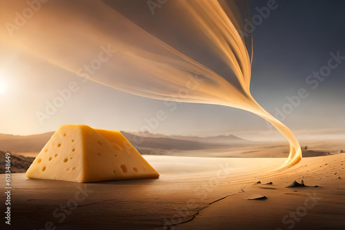 cheese on the beach