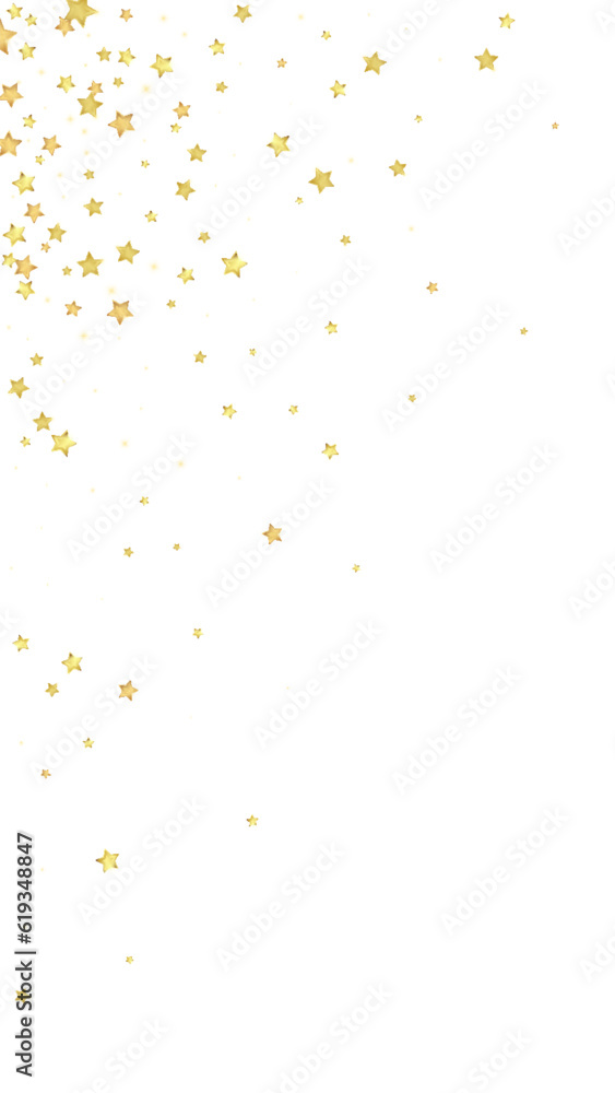 Magic stars vector overlay. Gold stars scattered Magic stars vector overlay. Gold stars scattered