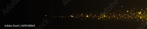 Fotografia, Obraz Magic lights, fireflies glow at night