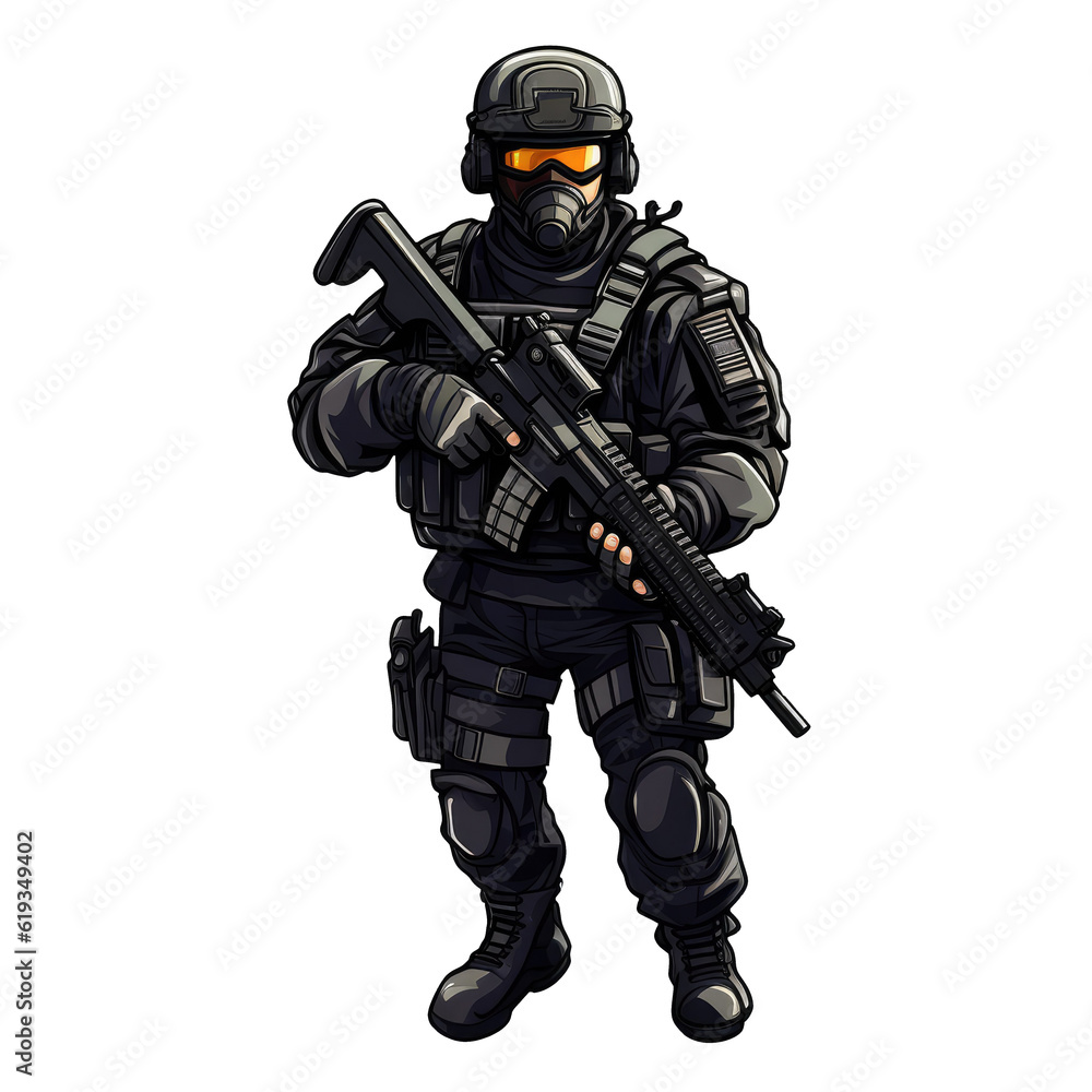 Police Special Forces Generative AI