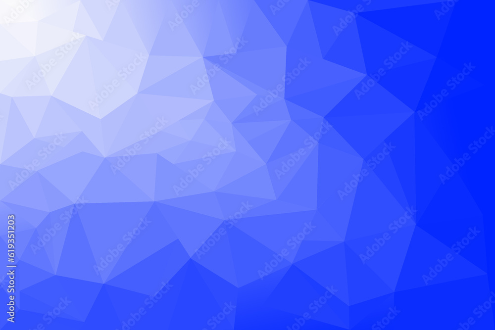 graphic illustration Ice pattern triangle or crystal with a gradient of blue and white. graphic illustration Ice pattern triangle or crystal with a gradient of blue and white.
