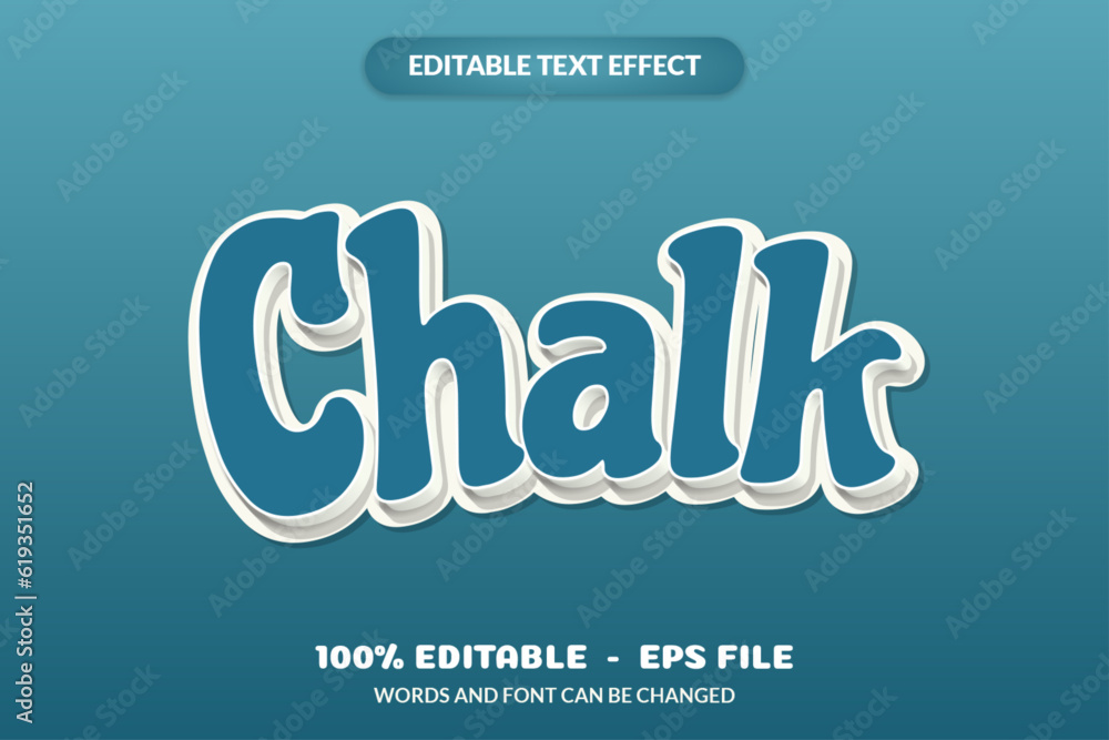 Editable Text Effect Chalk Word and Font can Be Changed Editable Text Effect Chalk Word and Font can Be Changed