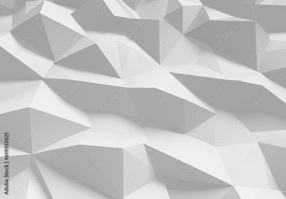 White low poly background texture. 3d rendering White low poly background texture. 3d rendering