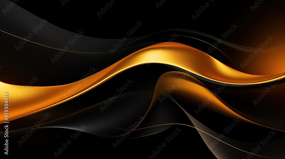 abstract wave pattern background in black orange. abstract wave pattern background in black orange.