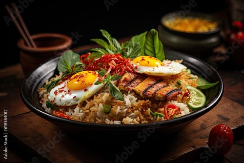 Photo of delicious Indonesian fried rice