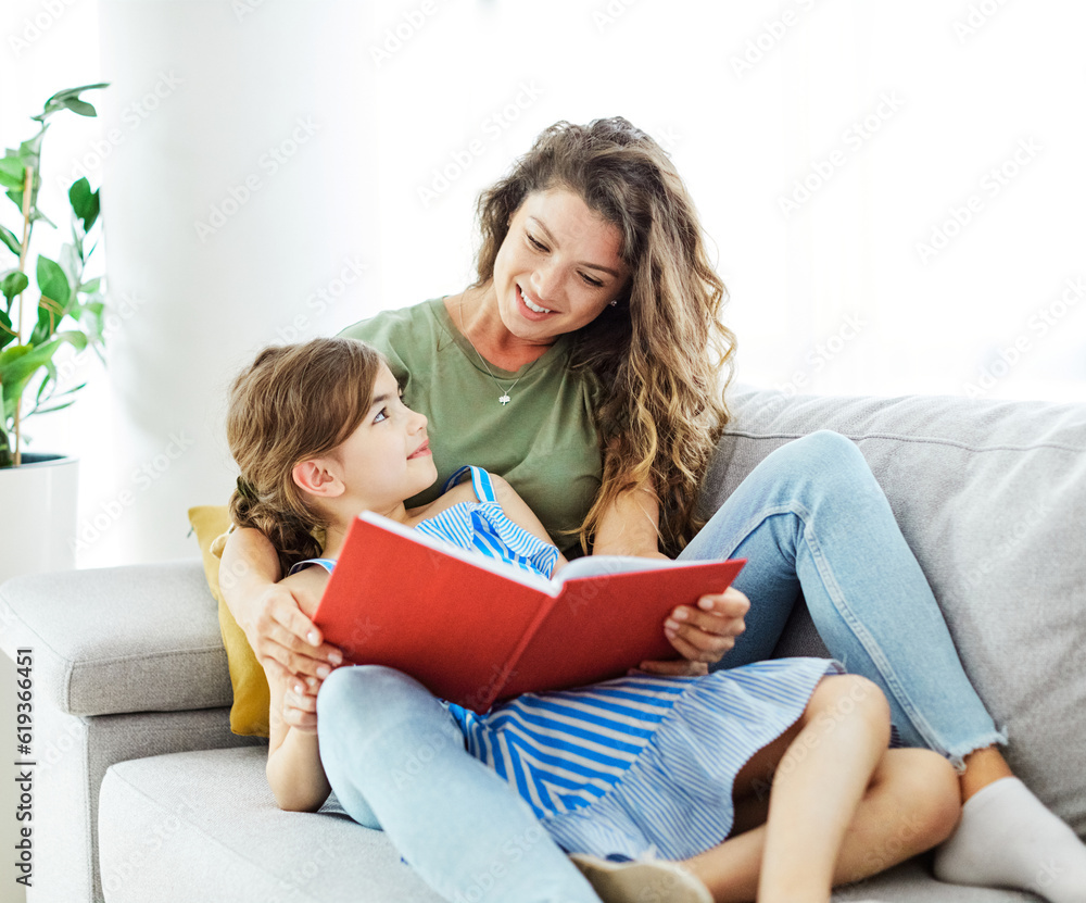 book reading read education mother children girl daughter familiy childhood love bonding literature parent kid learning