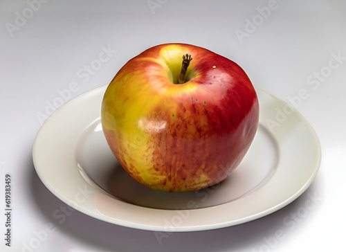 Frische Äpfel auf einem Teller – Symbol für gesunde Ernährung