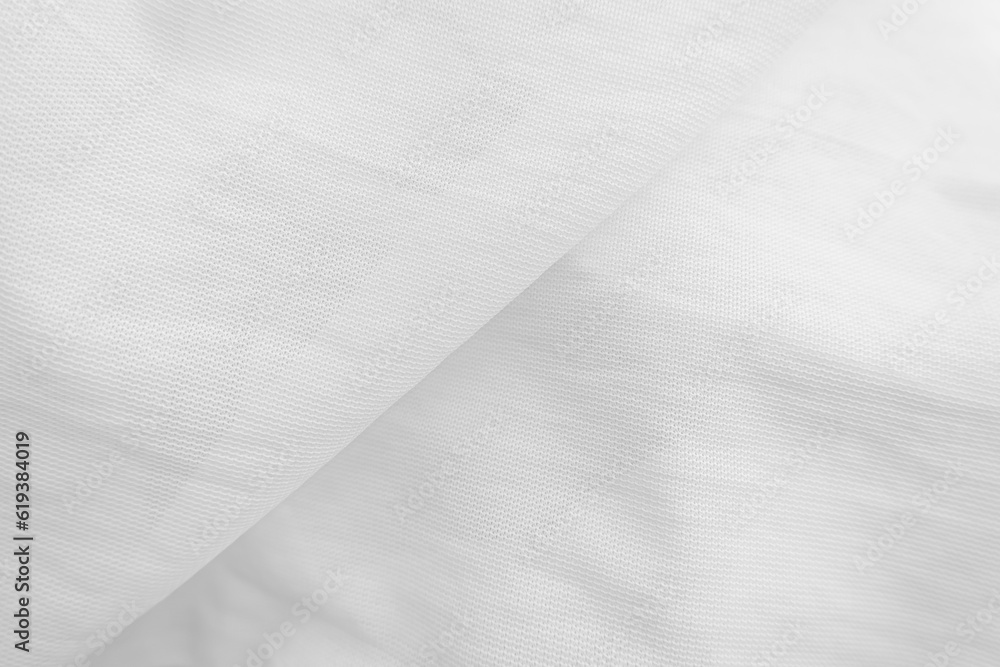 White fabric texture. Cloth background.