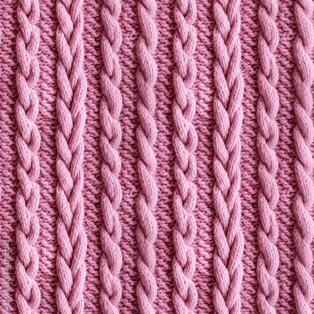 Pink knitted fabric, seamless pixel perfect pattern texture. Pink knitted fabric, seamless pixel perfect pattern texture.
