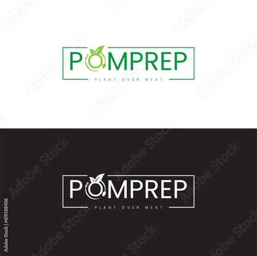 POMPREP FOOD LOGO/ Food logo
