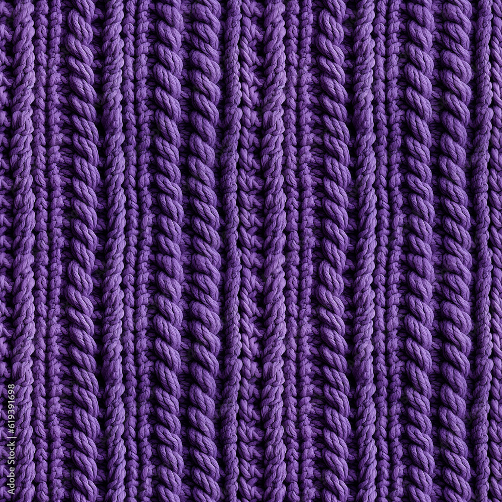 Purple knitted fabric, seamless pixel perfect pattern texture. Purple knitted fabric, seamless pixel perfect pattern texture.
