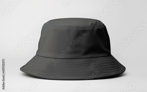 Front view hat mockup template design