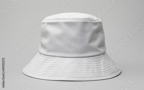 Front view hat mockup template design