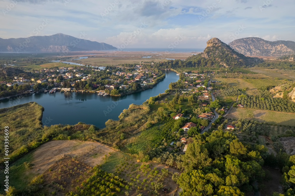 Dalyan, one of the most beautiful tourism regions of Turkey