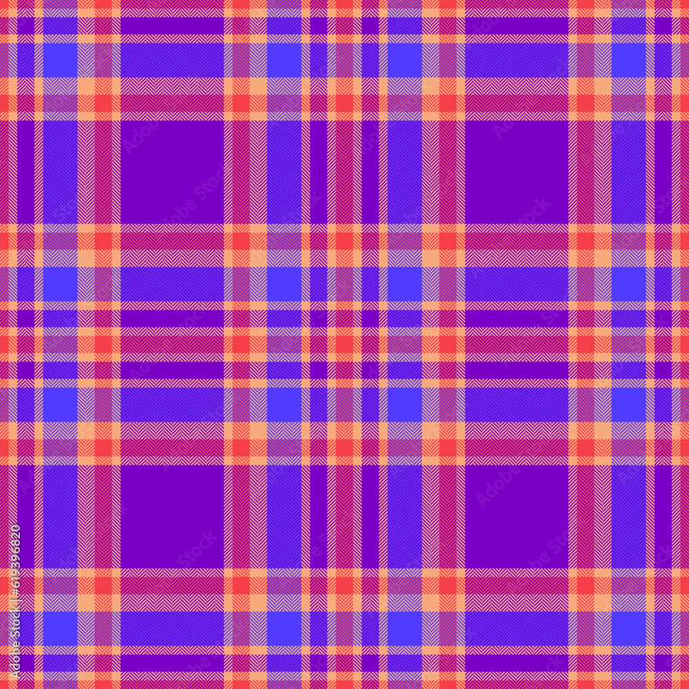 Plaid seamless pattern. Check fabric texture. Vector textile print. Plaid seamless pattern. Check fabric texture. Vector textile print.