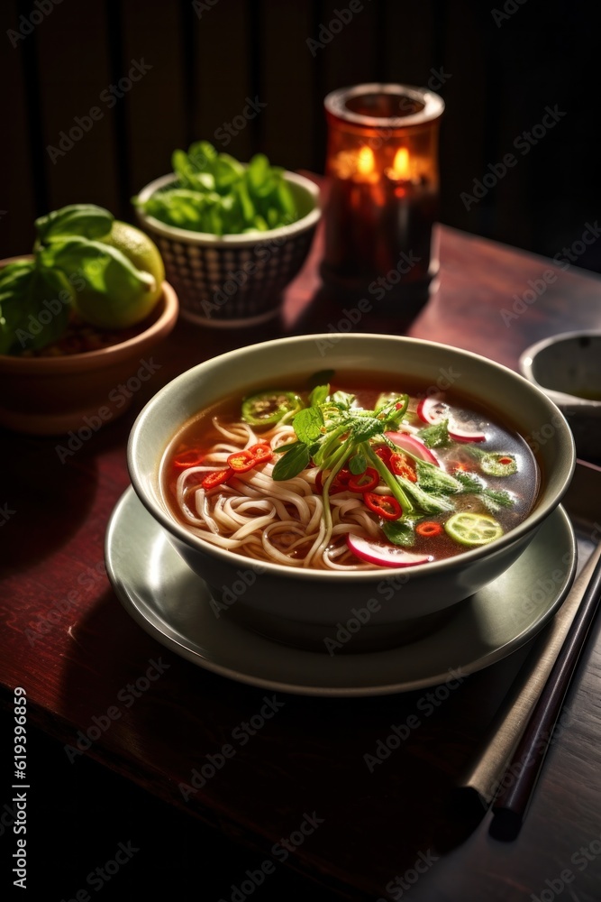 Pho ga soup chicken vietnamese Pho ga soup chicken vietnamese