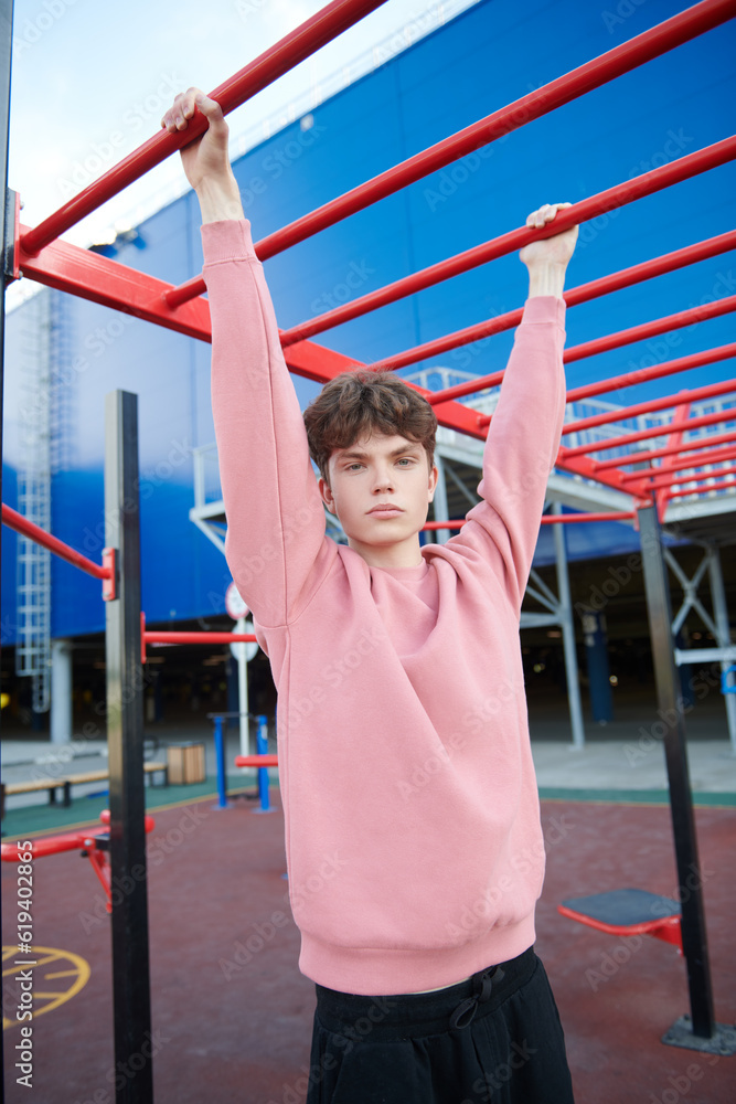 Fototapeta premium active young man