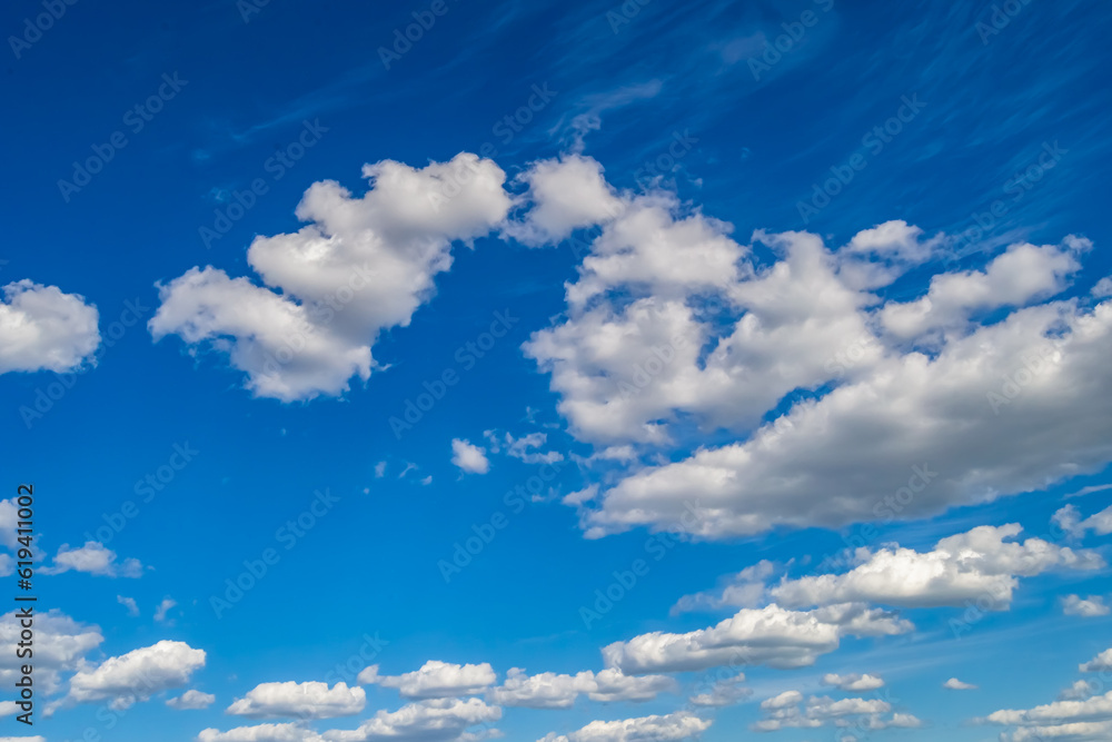 Photography on theme white cloudy sky in unclear long horizon Photography on theme white cloudy sky in unclear long horizon