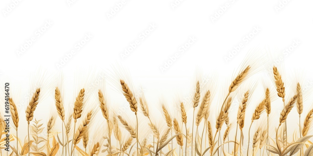 AI Generated. AI Generative. Wheat harvest field plant on canvas. Mockup decoration texture background. Farm harvest food bakery deocration graphics. Graphic Art AI Generated. AI Generative. Wheat harvest field plant on canvas. Mockup decoration texture background. Farm harvest food bakery deocration graphics. Graphic Art
