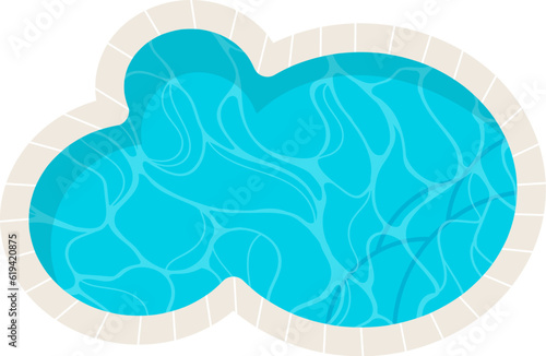 Swimming Pool Top View