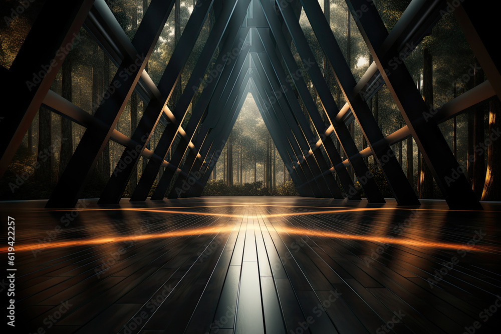 Explore the Future: Stunning 3D Renders of Abstract, Futuristic Underground Architecture
