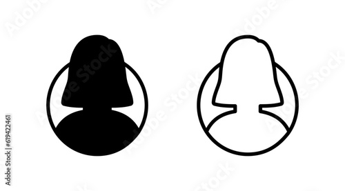 Female icon vector. toilet icon. restroom sign. gender