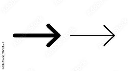 Arrow icon. Arrow symbol. Arrow icon for your web design.