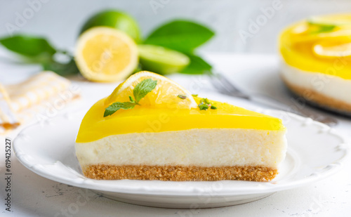 Delicious looking lemon che...