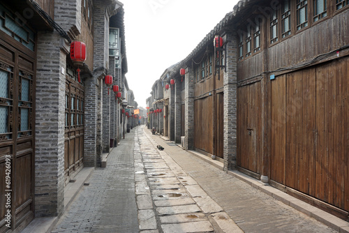 Hexia Ancient Town, Huai'an city, Jiangsu Province, China, was built in the late Spring and Autumn Period, with a history of about 2,500 years, and is a national 5A level tourist attraction.
