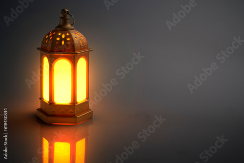Arabic lamp with bright light