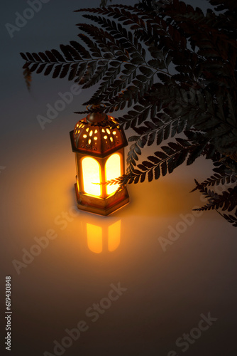 Arabic lamp with bright light