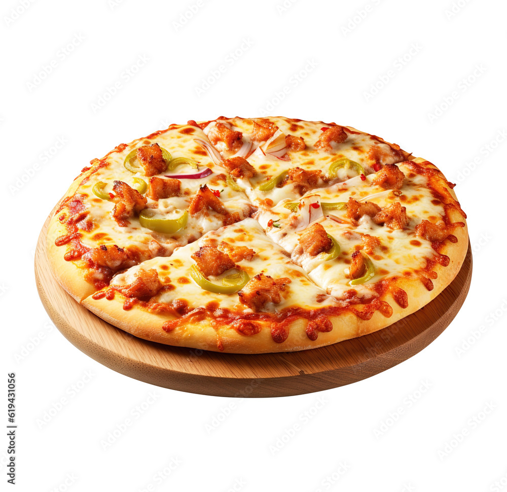 pizza created with Generative AI