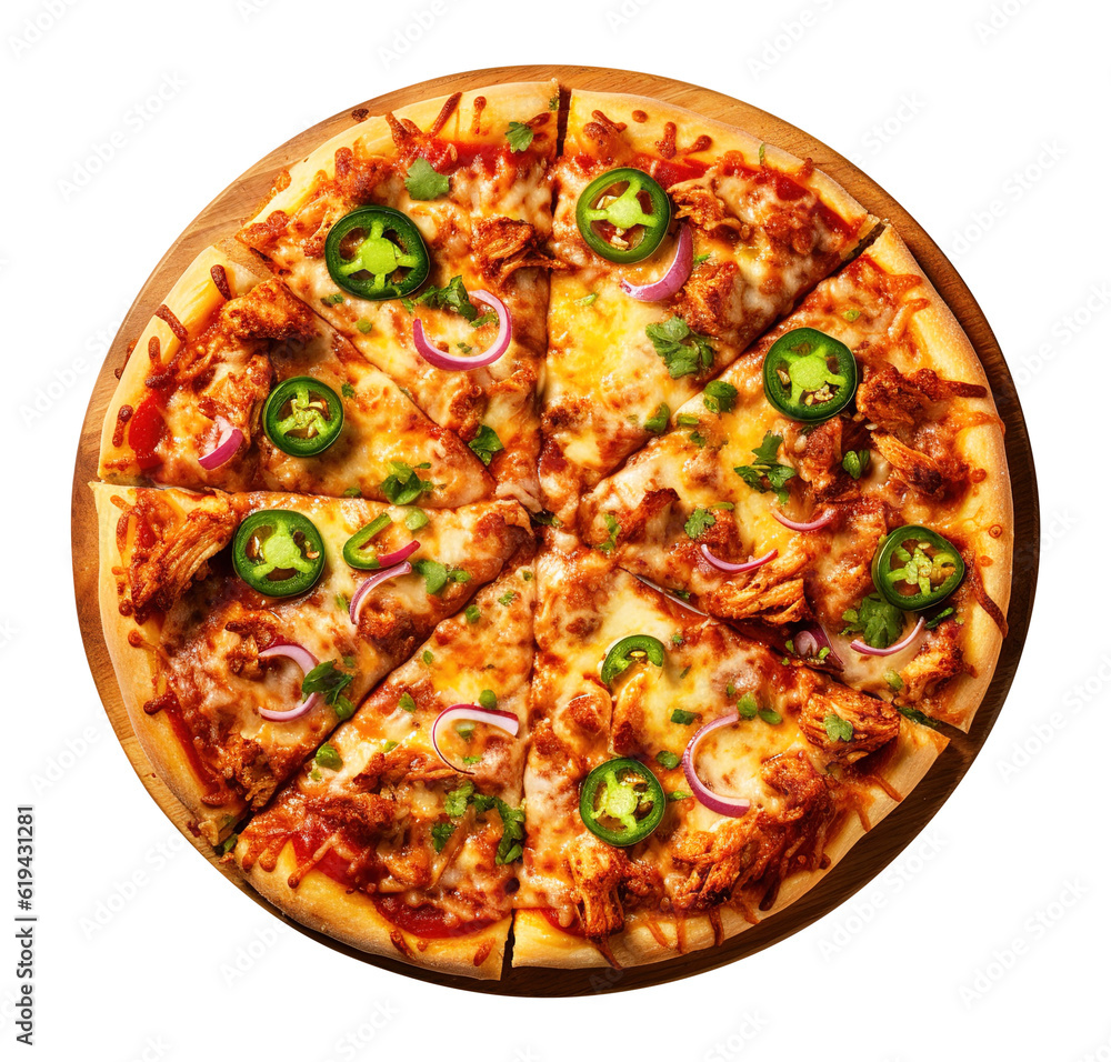 pizza created with Generative AI pizza created with Generative AI