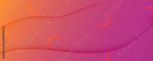 Gradient Background. Abstract Fluid Lines. Vector Dynamic Movement. Creative