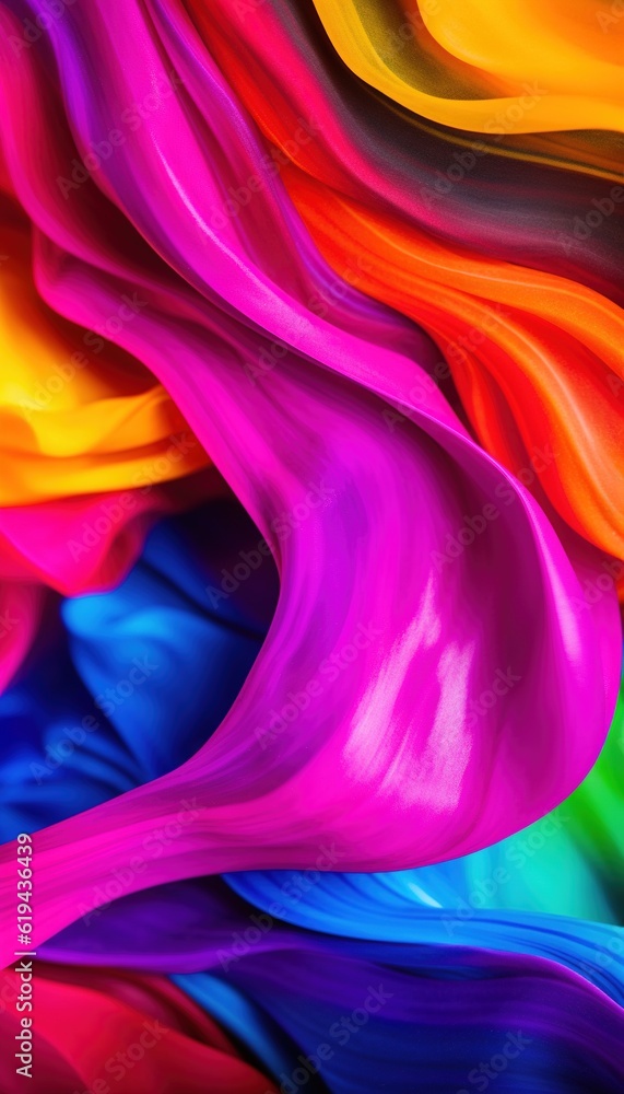 Obraz premium Abstract Seamless Pattern Illustration vector wallpaper background AI Generated