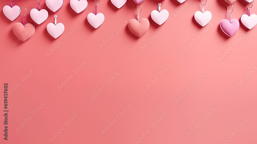 Valentine's day background. Mothers day, birthday greeting cards, invitation, celebration concept