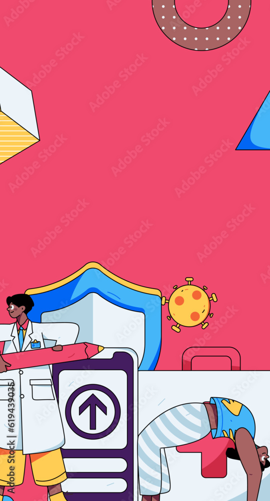 Medical Characters Anti-epidemic Flat Vector Concept Operation Hand Drawn Illustration
Medical Characters Anti-epidemic Flat Vector Concept Operation Hand Drawn Illustration