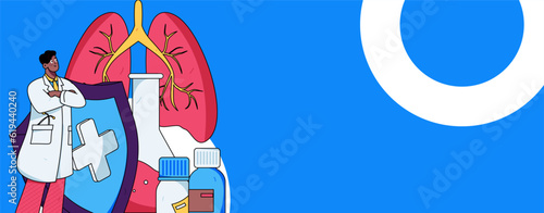 Medical Characters Anti-epidemic Flat Vector Concept Operation Hand Drawn Illustration
