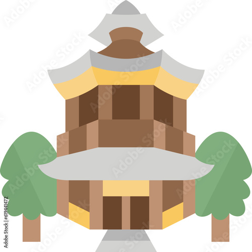 pagoda  icon