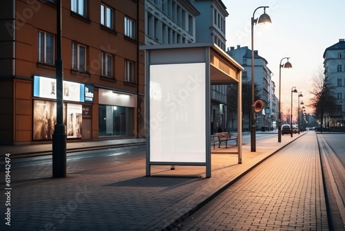 Wallpaper Mural A blank billboard in the heart of downtown is the perfect canvas to showcase your creative message. Use this mock-up to grab the attention. AI Generative. Torontodigital.ca