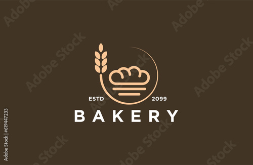 Bakery logo template