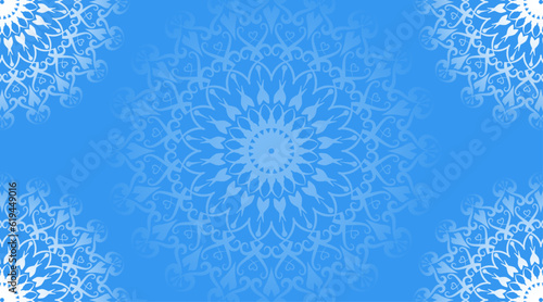 simple background, decorative mandala ornament