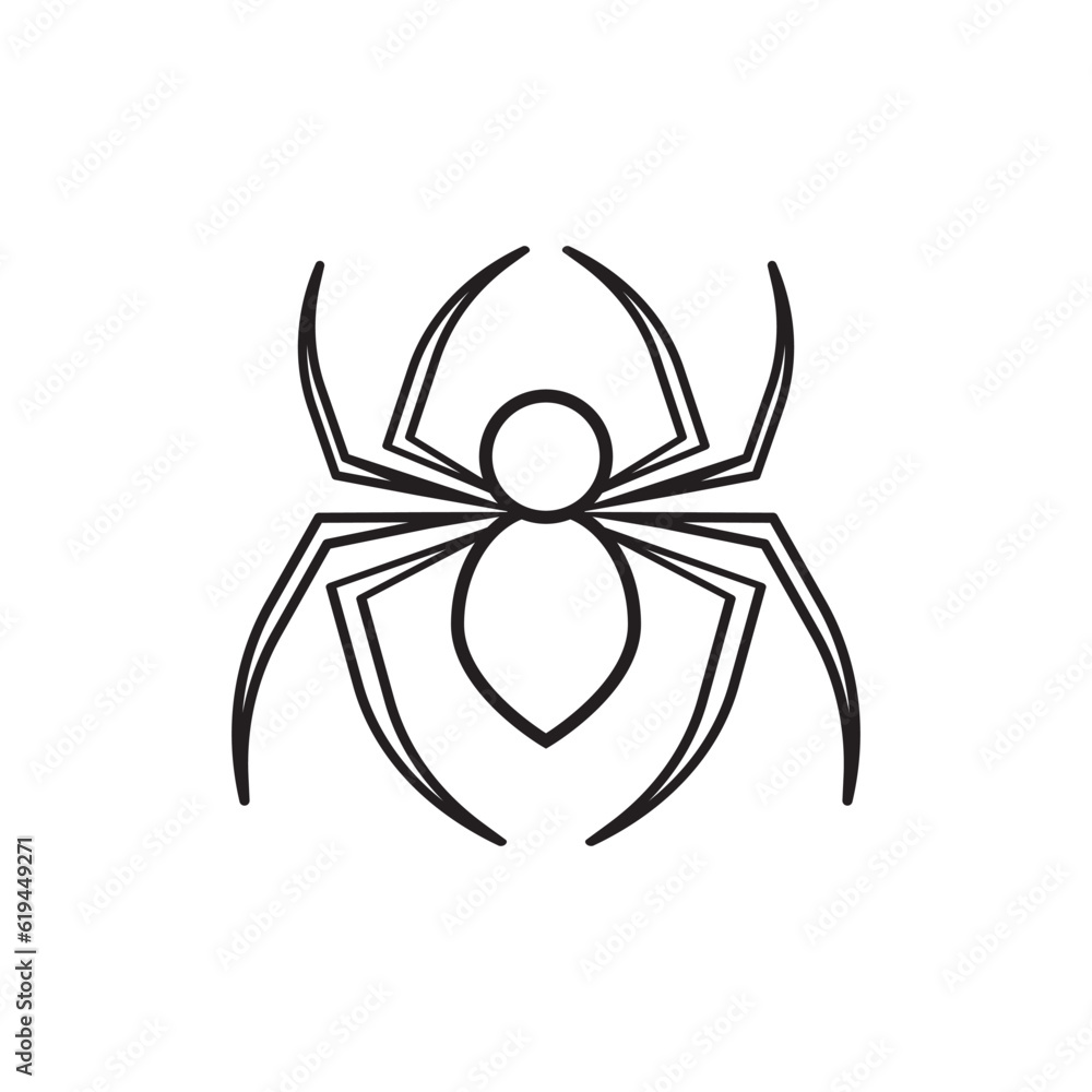 spider icon design illustration vector spider icon design illustration vector