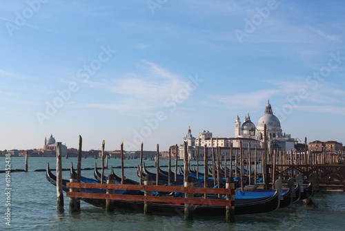 Venice city, gondolas, churches, tourists, canals.. Venice Italy © Dostbulut