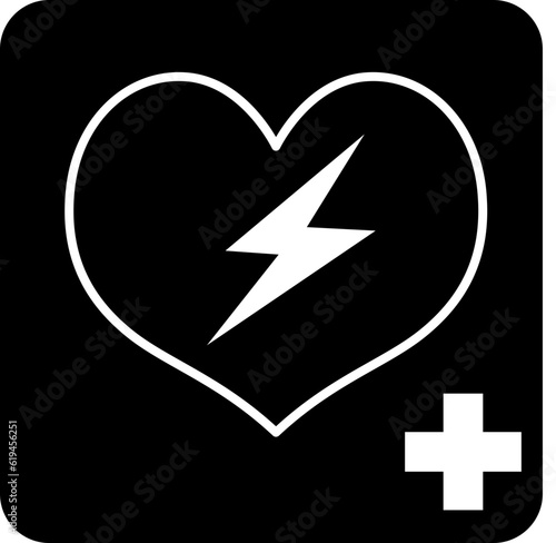 defibrillator  icon