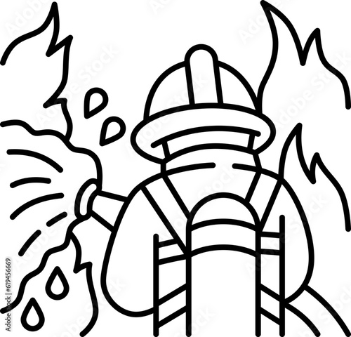 firefighting  icon