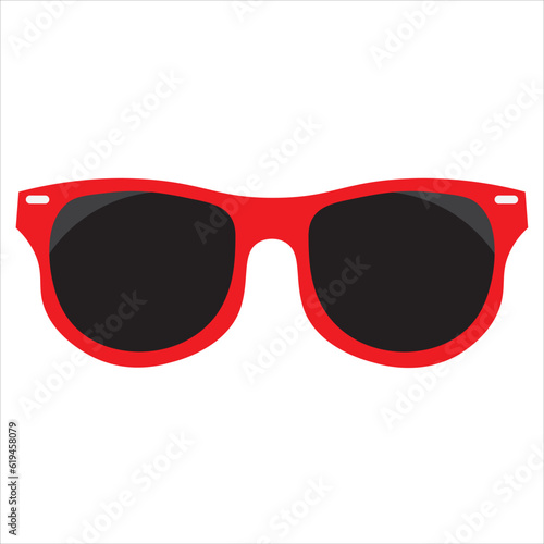 sunglasses, fashion icon vector illustration symbol