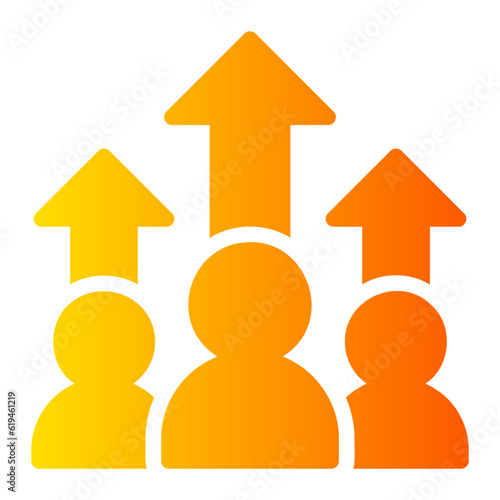 profit gradient icon