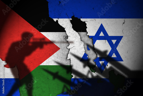 The war between Israel and Palestine